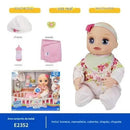 Boneca Bebê Inteligente que Fala e Come | Brinquedo de Casinha com Acessórios Completos para Menina