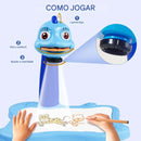 Mesa de Desenho e Projeção para Meninas – Kit Educativo de Pintura e Criatividade