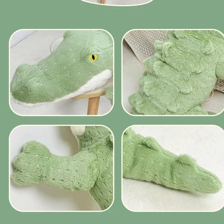 Crocodilo de Pelúcia Gigante –  Macio e Fofo