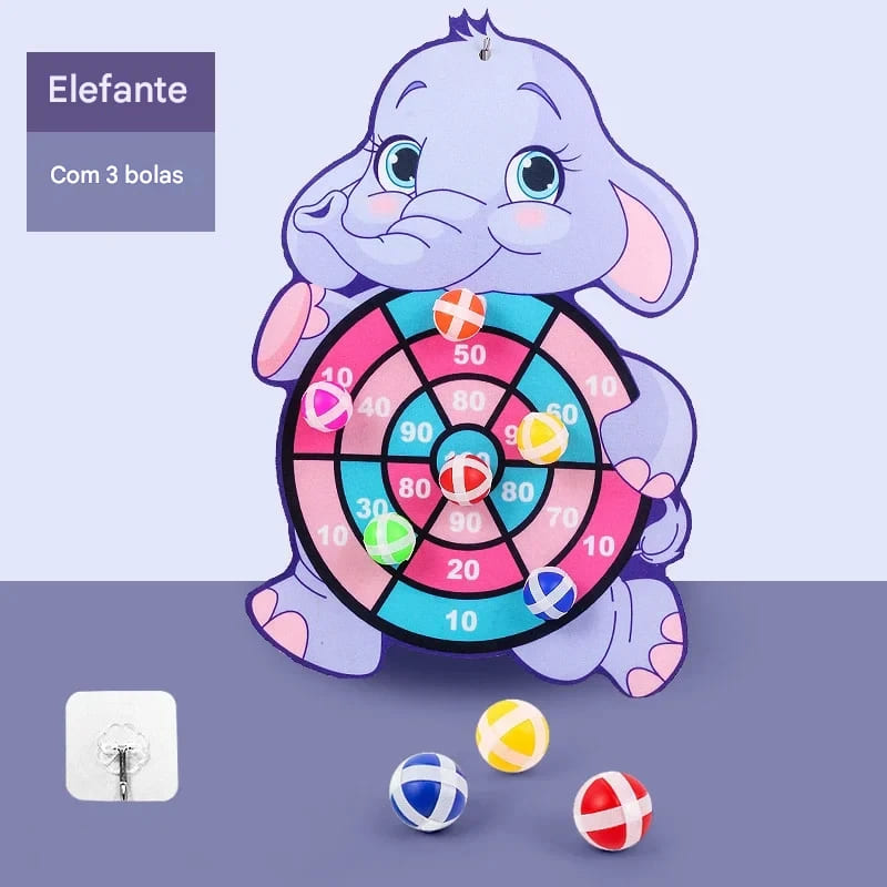 Novos Dardos – Jogo da Mira Inteligente | Brinquedo Educativo Montessori que Desenvolve Foco e Coordenação