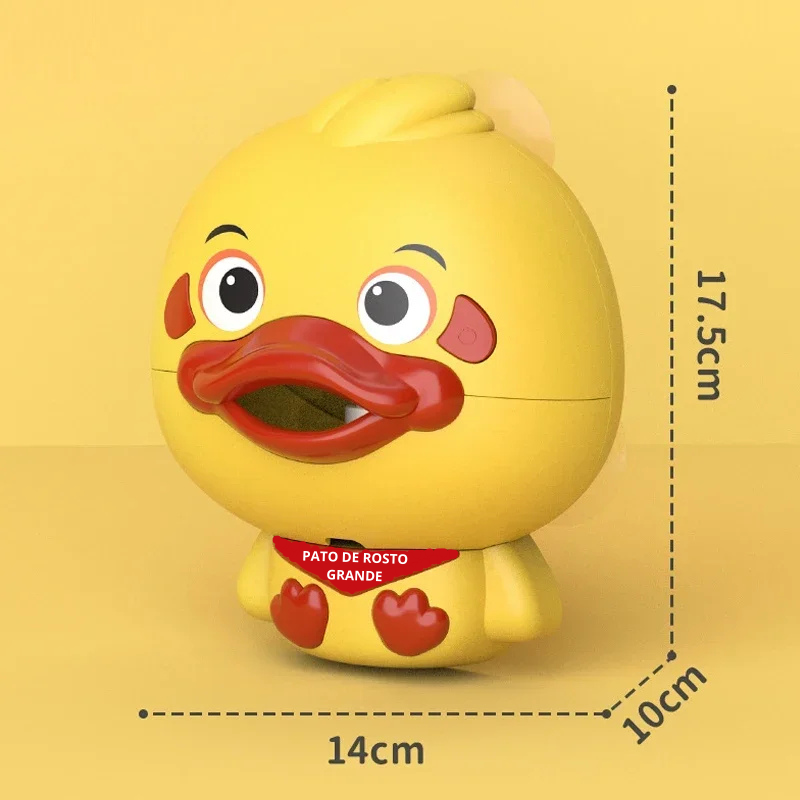 Patinho de Bolhas – Brinquedo de Banho Divertido para Bebês e Crianças