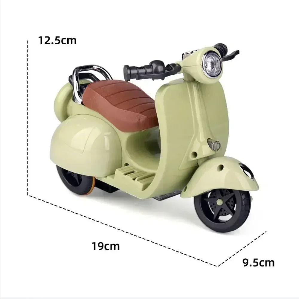 Mini Moto Elétrica de Brinquedo para Bonecas 2025 – Acessório Infantil (sem boneca)
