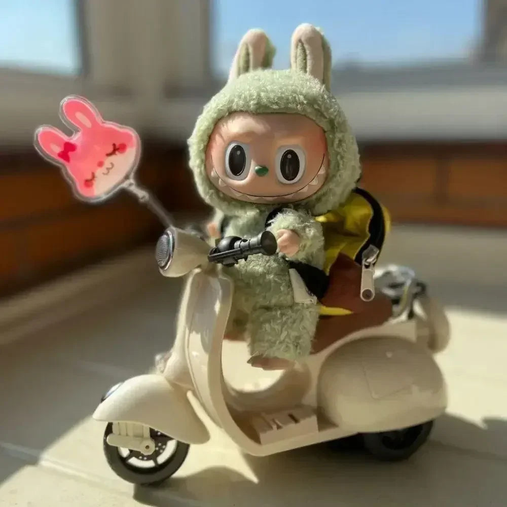 Mini Moto Elétrica de Brinquedo para Bonecas 2025 – Acessório Infantil (sem boneca)