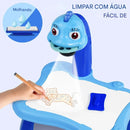 Mesa de Desenho e Projeção para Meninas – Kit Educativo de Pintura e Criatividade