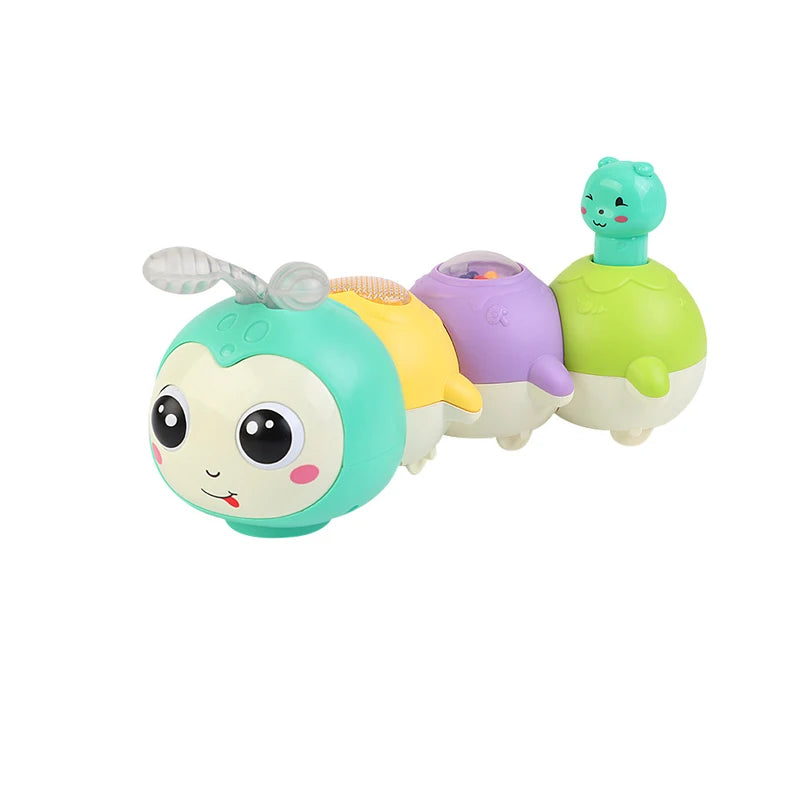 Lagarta Luminosa: Brinquedo Musical para Bebês