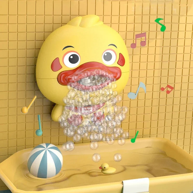 Patinho de Bolhas – Brinquedo de Banho Divertido para Bebês e Crianças