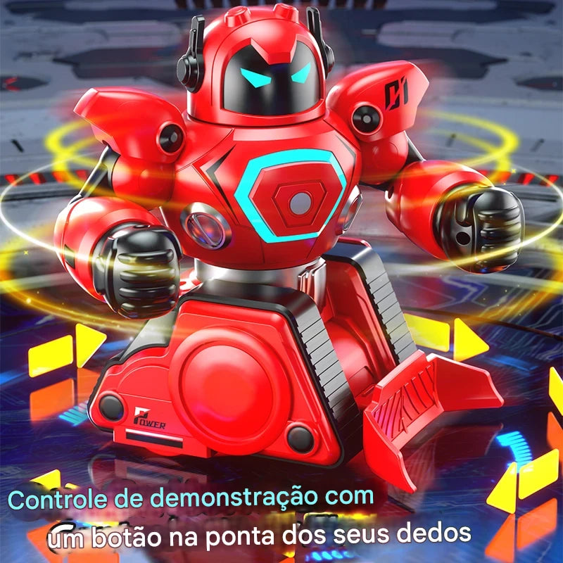 Robô de Luta Interativo JJRC R30 – Controle Remoto Pai e Filho, DIY, Boxe Duplo**