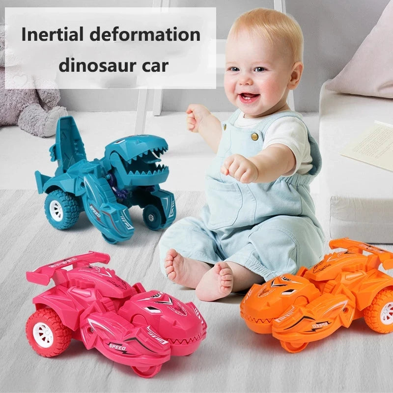 Carro Transformável em Dinossauro