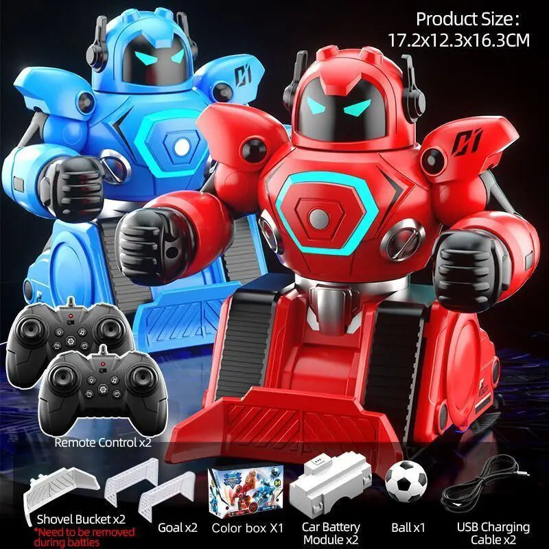 Robô de Luta Interativo JJRC R30 – Controle Remoto Pai e Filho, DIY, Boxe Duplo**