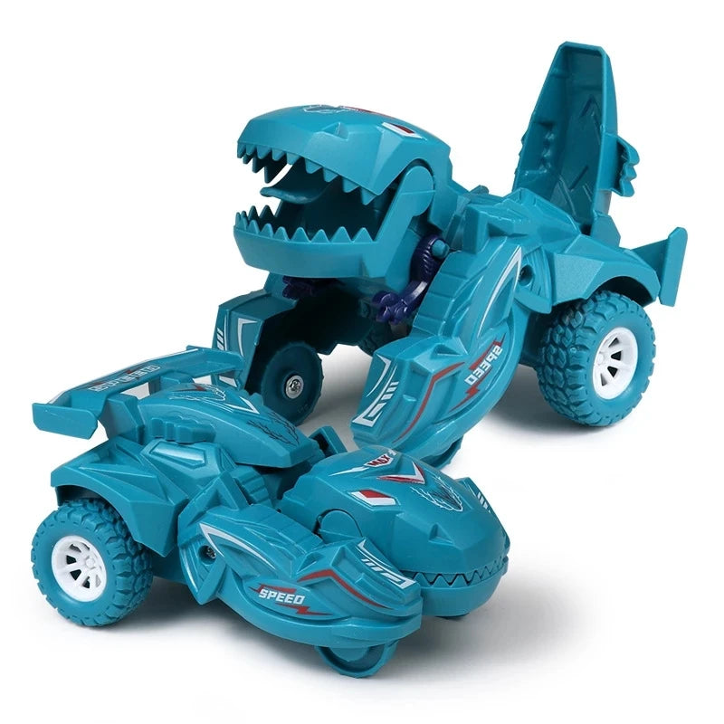 Carro Transformável em Dinossauro