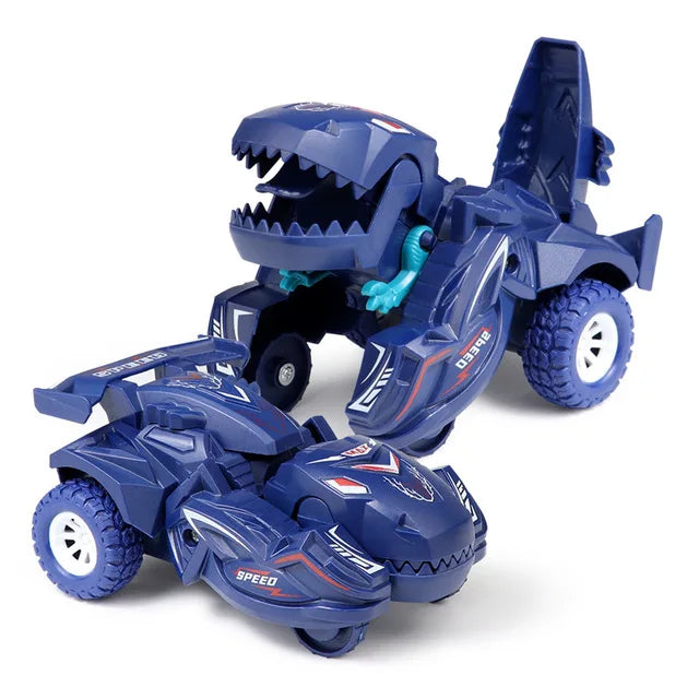Carro Transformável em Dinossauro