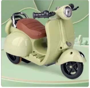 Mini Moto Elétrica de Brinquedo para Bonecas 2025 – Acessório Infantil (sem boneca)