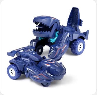 Carro Transformável em Dinossauro