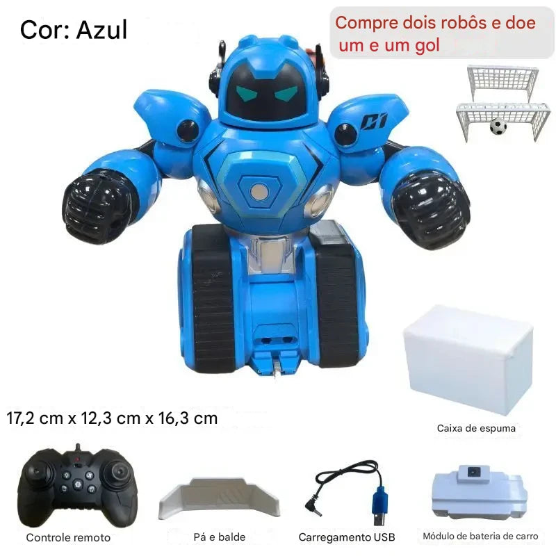 Robô de Luta Interativo JJRC R30 – Controle Remoto Pai e Filho, DIY, Boxe Duplo**