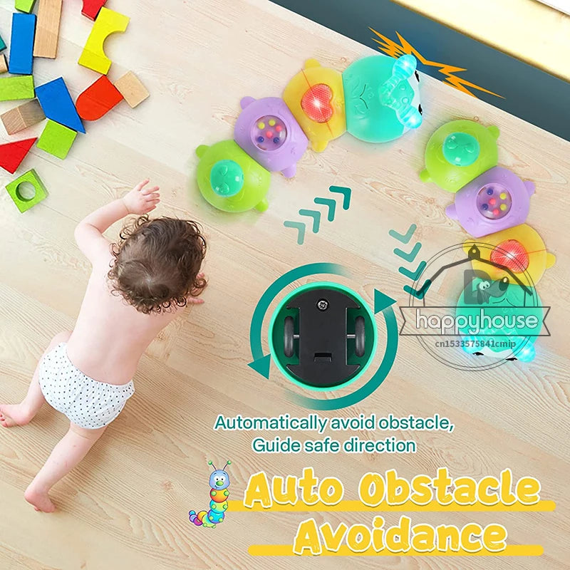 Lagarta Luminosa: Brinquedo Musical para Bebês