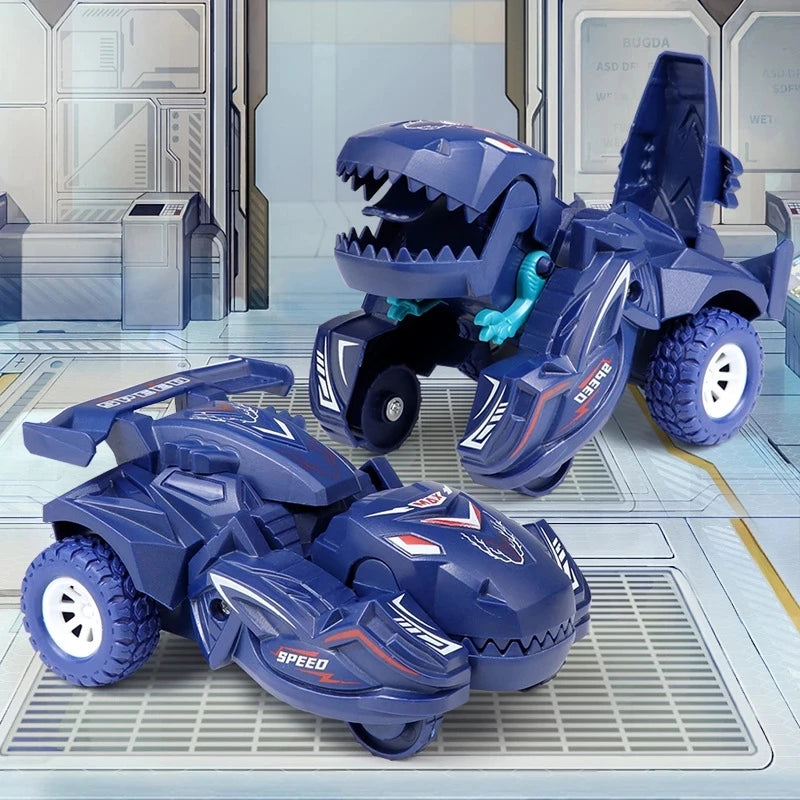 Carro Transformável em Dinossauro