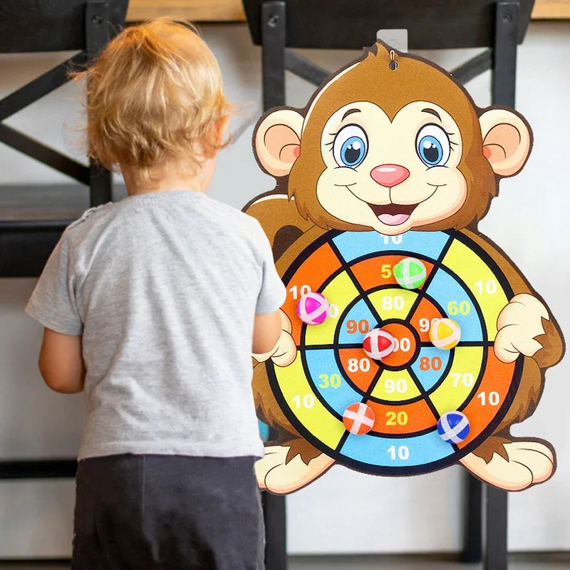 Novos Dardos – Jogo da Mira Inteligente | Brinquedo Educativo Montessori que Desenvolve Foco e Coordenação