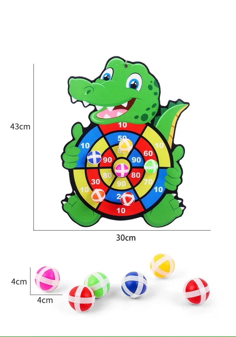 Novos Dardos – Jogo da Mira Inteligente | Brinquedo Educativo Montessori que Desenvolve Foco e Coordenação