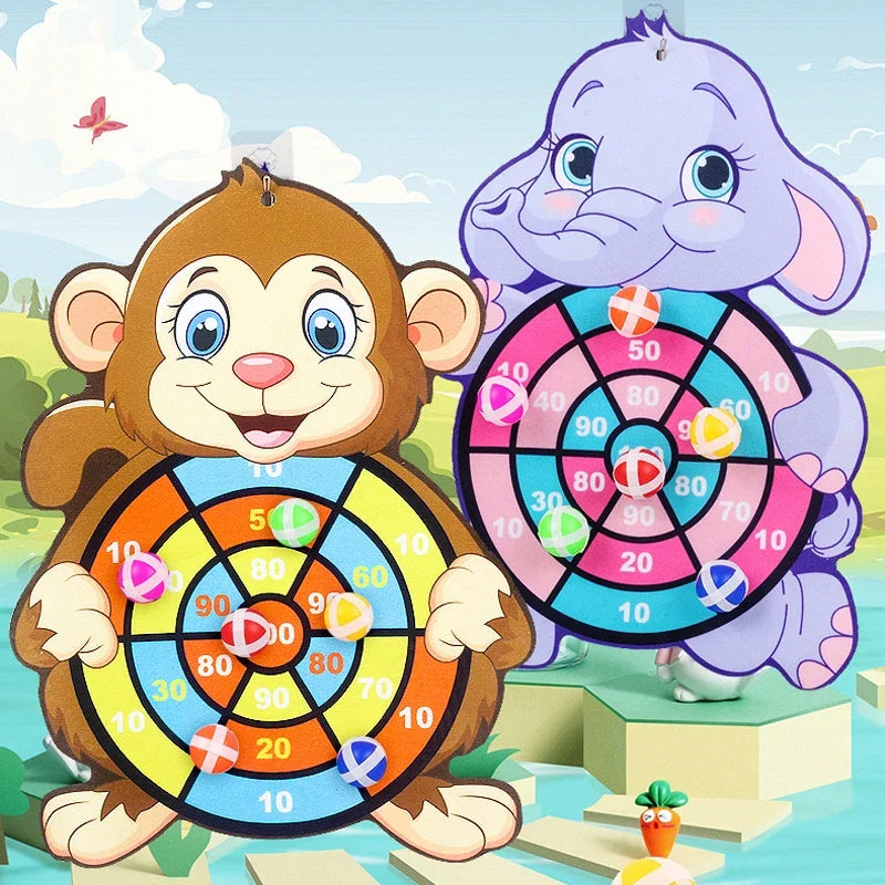 Novos Dardos – Jogo da Mira Inteligente | Brinquedo Educativo Montessori que Desenvolve Foco e Coordenação